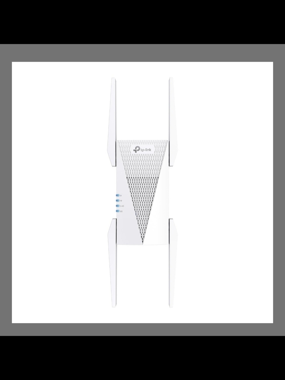 TP-Link RE815X AX5400 WIFI 6 Range Extender White Dual-Antenna wLED Indicators